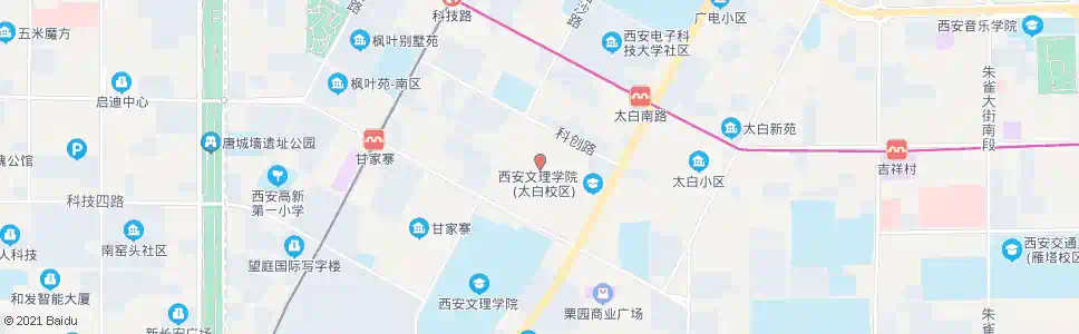 西安沙井村_公交站地图_西安公交_妙搜公交查询2025