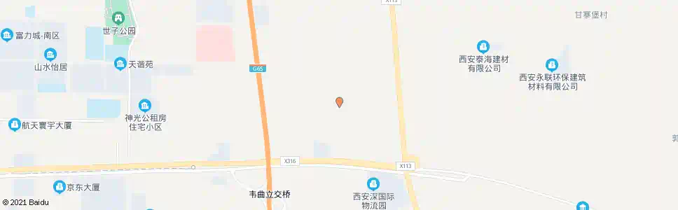 西安南伍村_公交站地图_西安公交_妙搜公交查询2025