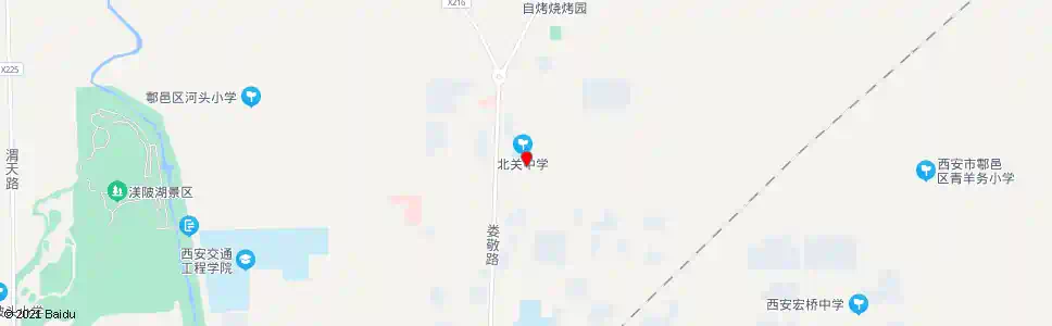西安宁西林业局_公交站地图_西安公交_妙搜公交查询2025