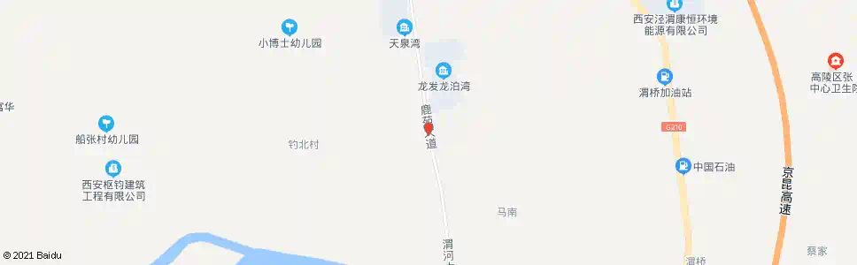 西安马北村_公交站地图_西安公交_妙搜公交查询2025