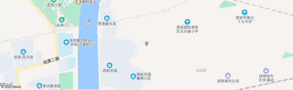 西安西堡子南_公交站地图_西安公交_妙搜公交查询2025