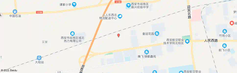 西安聚宝村_公交站地图_西安公交_妙搜公交查询2025