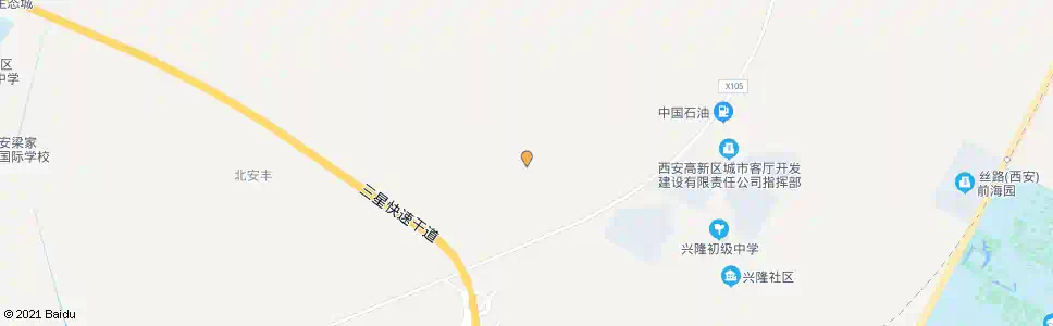 西安楼子村_公交站地图_西安公交_妙搜公交查询2025