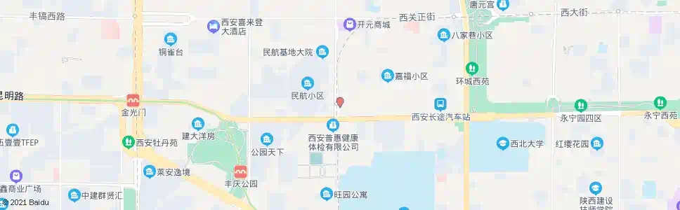 西安草阳村_公交站地图_西安公交_妙搜公交查询2025