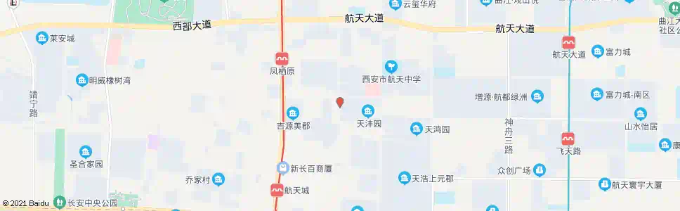 西安神舟一路北口_公交站地图_西安公交_妙搜公交查询2025