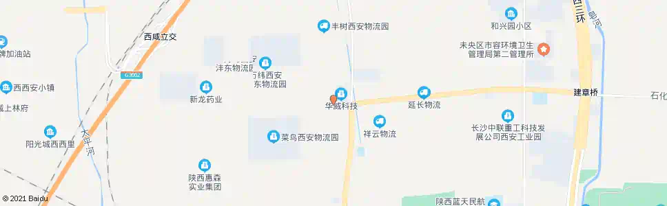西安复合包装厂_公交站地图_西安公交_妙搜公交查询2025