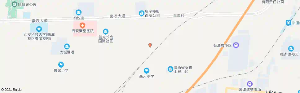 西安西河村_公交站地图_西安公交_妙搜公交查询2025