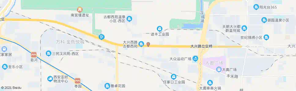 西安五厂_公交站地图_西安公交_妙搜公交查询2025