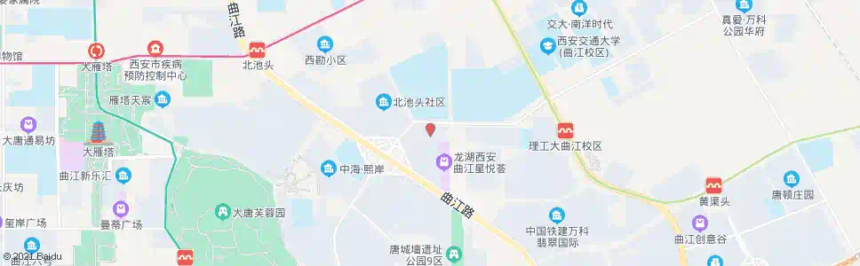 西安曲江真境小区_公交站地图_西安公交_妙搜公交查询2025