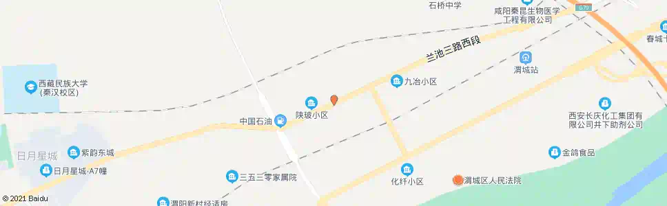 咸阳玻璃厂_公交站地图_咸阳公交_妙搜公交查询2025