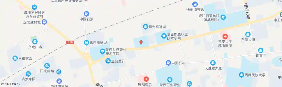 咸阳邮校_公交站地图_咸阳公交_妙搜公交查询2025