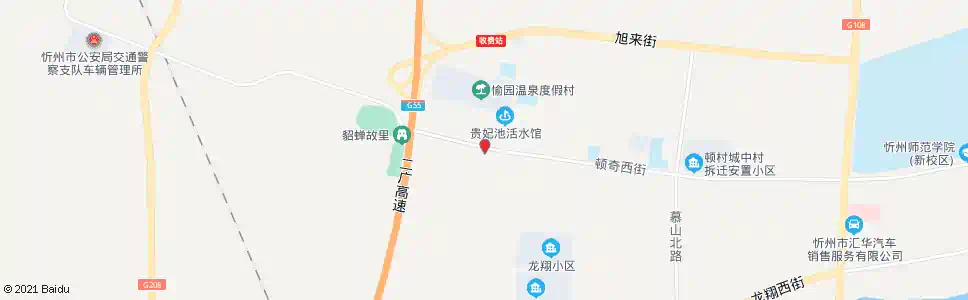 忻州消防宾馆_公交站地图_忻州公交_妙搜公交查询2025