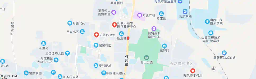 阳泉保晋路北_公交站地图_阳泉公交_妙搜公交查询2025