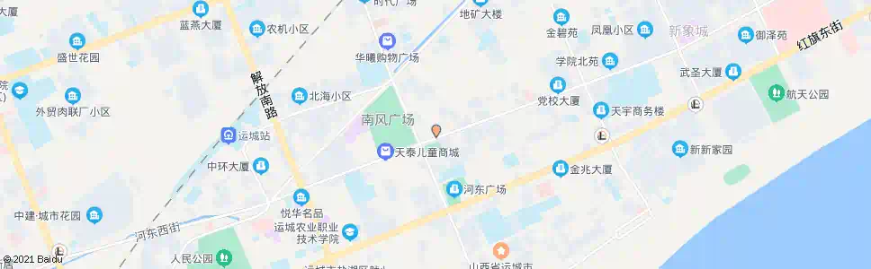 运城工人文化宫_公交站地图_运城公交_妙搜公交查询2025