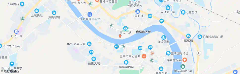 巴中三号桥_公交站地图_巴中公交_妙搜公交查询2025
