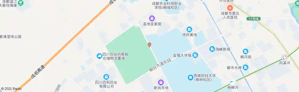 成都中医药大学东_公交站地图_成都公交_妙搜公交查询2025