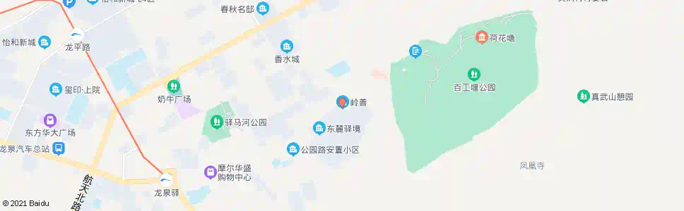 成都东麓驿境二号门_公交站地图_成都公交_妙搜公交查询2025