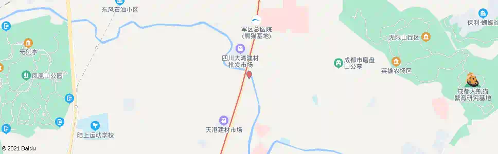 成都大湾村_公交站地图_成都公交_妙搜公交查询2025