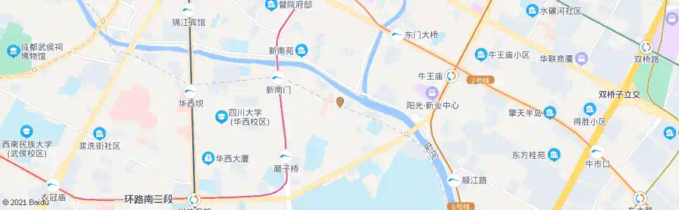 成都致民路_公交站地图_成都公交_妙搜公交查询2025