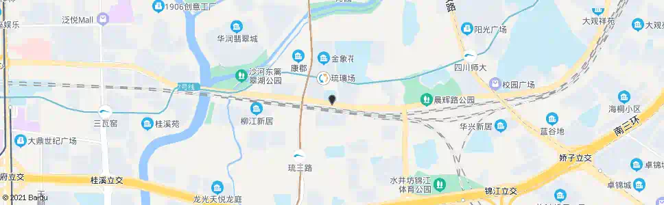 成都锦绣大道晨辉北路口_公交站地图_成都公交_妙搜公交查询2025