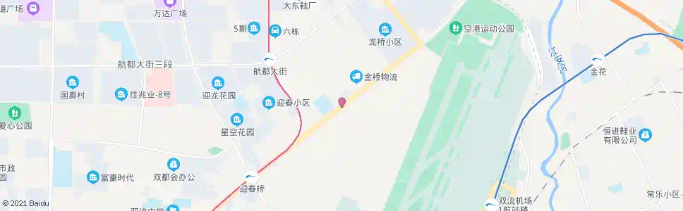 成都接待寺南_公交站地图_成都公交_妙搜公交查询2025
