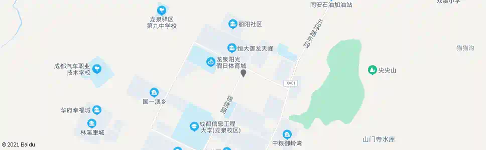 成都体育城_公交站地图_成都公交_妙搜公交查询2025