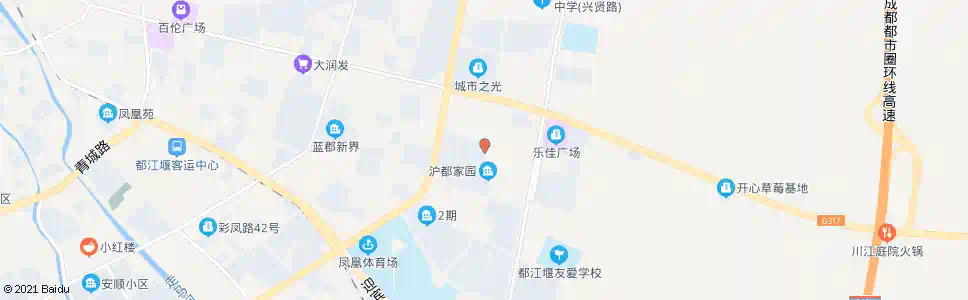 成都沪都花园_公交站地图_成都公交_妙搜公交查询2025