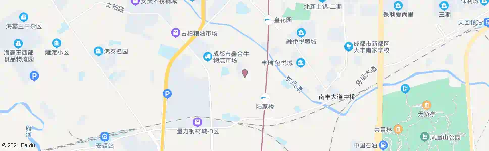 成都陆家村三组_公交站地图_成都公交_妙搜公交查询2025