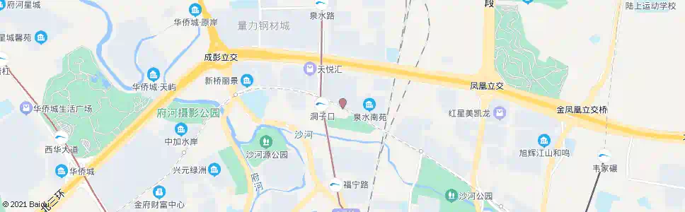 成都泉水东路口_公交站地图_成都公交_妙搜公交查询2025