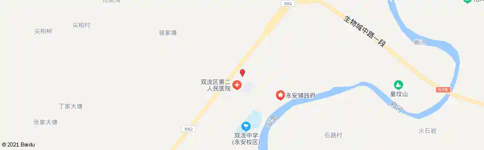 成都永安场口_公交站地图_成都公交_妙搜公交查询2025
