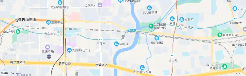 成都金桂路_公交站地图_成都公交_妙搜公交查询2025