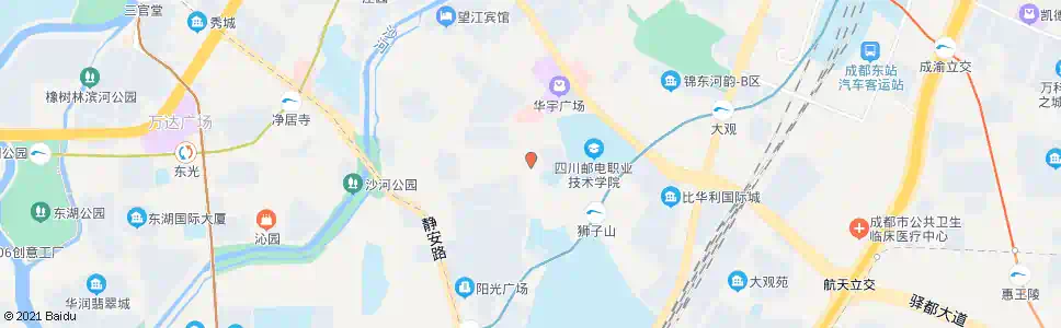 成都菱窠路_公交站地图_成都公交_妙搜公交查询2025