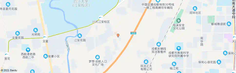 成都白家黄河路口_公交站地图_成都公交_妙搜公交查询2025