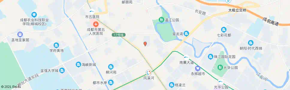 成都航天大市场_公交站地图_成都公交_妙搜公交查询2025