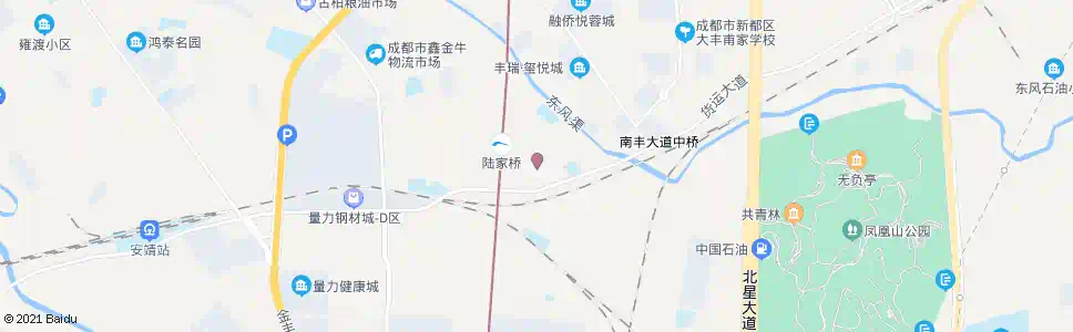 成都陆家村五组_公交站地图_成都公交_妙搜公交查询2025