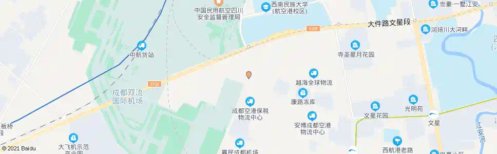 成都航枢大道_公交站地图_成都公交_妙搜公交查询2025