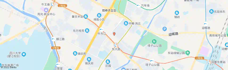 成都通源街_公交站地图_成都公交_妙搜公交查询2025