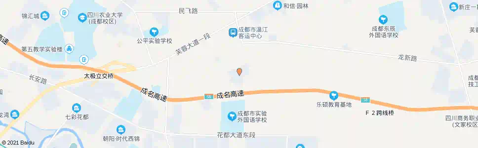 成都城建双城_公交站地图_成都公交_妙搜公交查询2025