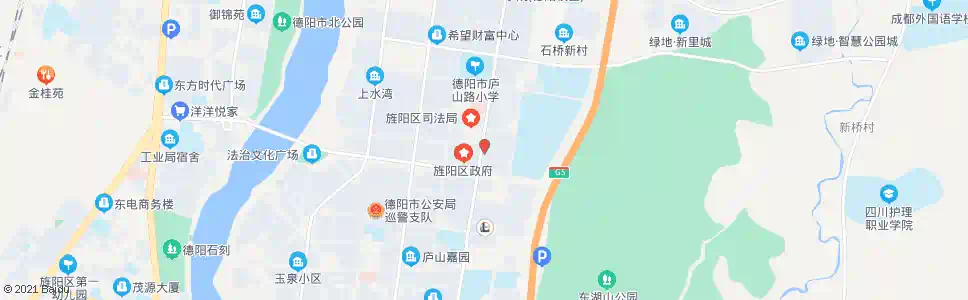 德阳旌阳区卫生局_公交站地图_德阳公交_妙搜公交查询2025