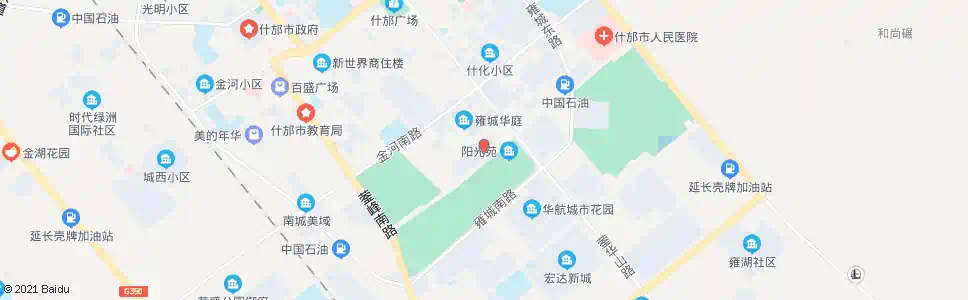 德阳银杏小区_公交站地图_德阳公交_妙搜公交查询2025