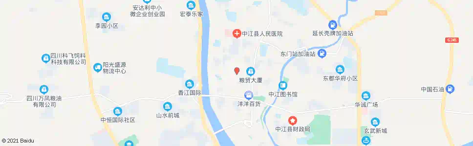 德阳小十字_公交站地图_德阳公交_妙搜公交查询2025