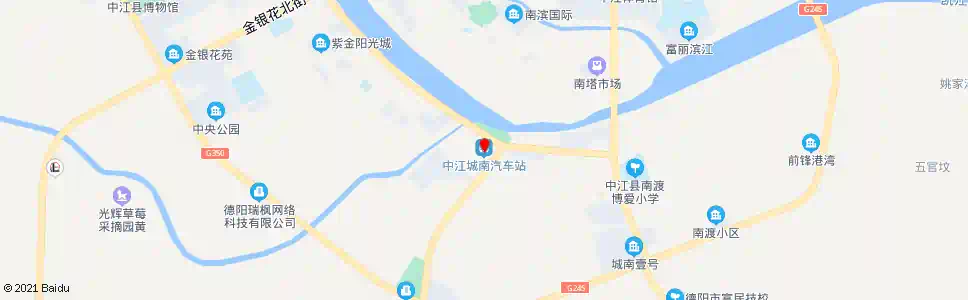 德阳城南汽车站_公交站地图_德阳公交_妙搜公交查询2025