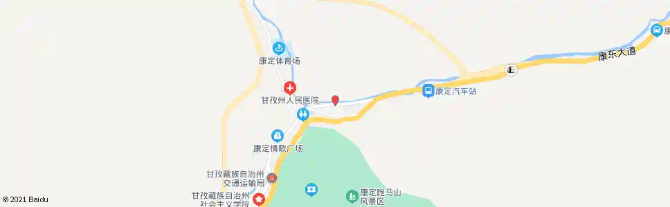 甘孜郭达桥_公交站地图_甘孜公交_妙搜公交查询2025