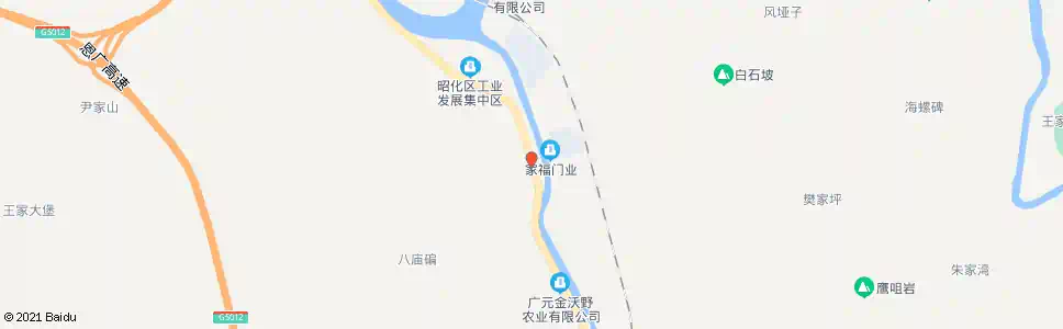 广元长坝村_公交站地图_广元公交_妙搜公交查询2025