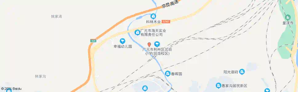 广元回龙河管委会_公交站地图_广元公交_妙搜公交查询2025