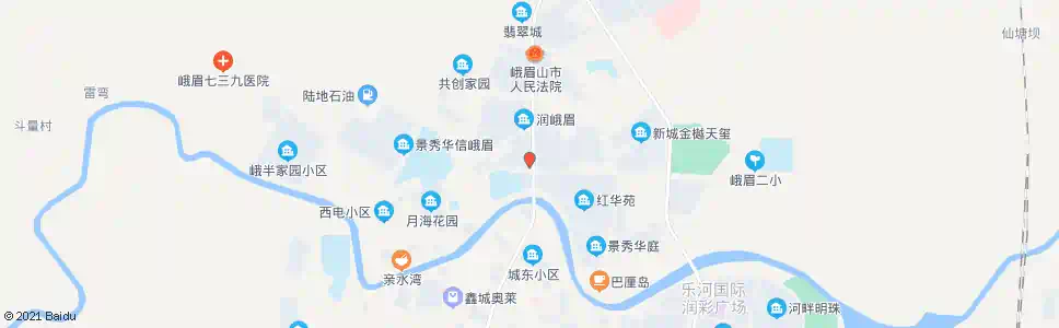 乐山市商业银行_公交站地图_乐山公交_妙搜公交查询2025