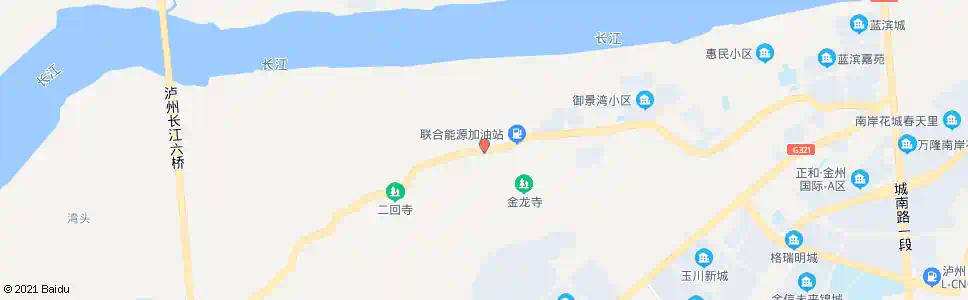 泸州保养场_公交站地图_泸州公交_妙搜公交查询2025
