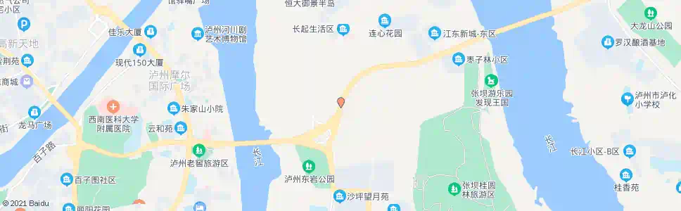 泸州国窖大桥东_公交站地图_泸州公交_妙搜公交查询2025