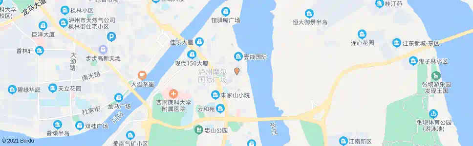 泸州宝来桥_公交站地图_泸州公交_妙搜公交查询2025