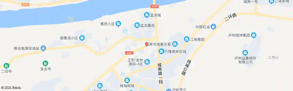 泸州重湾_公交站地图_泸州公交_妙搜公交查询2025